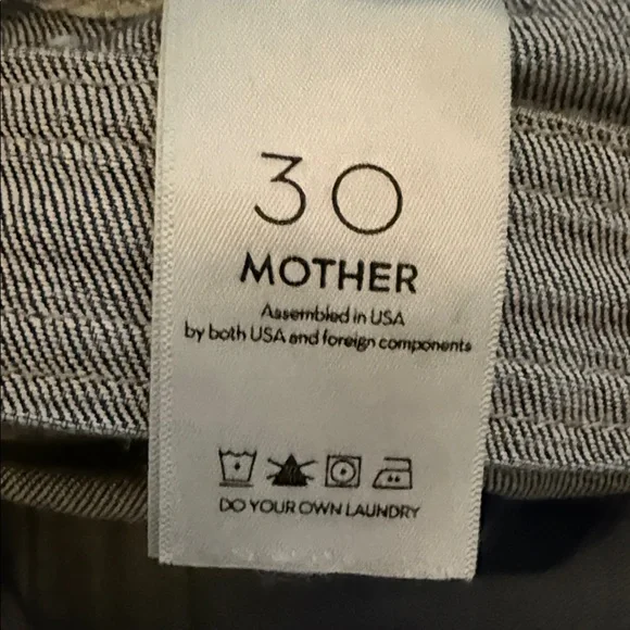 MOTHER Flare Jeans in Deep Blue - Picture 4 of 8